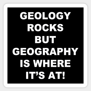 Geology Rocks Sticker